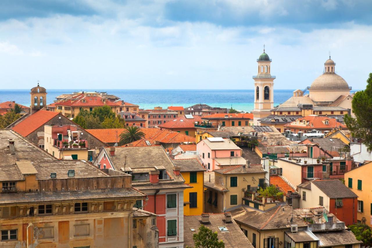 076 - Casa La Libreria, Centro Citta Di Chiavari, 500 Metri Da Mare E Spiagge - 2 Camere Da Letto المظهر الخارجي الصورة
